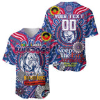 Custom Western Bulldogs NAIDOC Week 2024 Baseball Jersey Mascot Football
