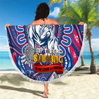 Western Bulldogs NAIDOC Week 2024 Beach Blanket Mascot Football