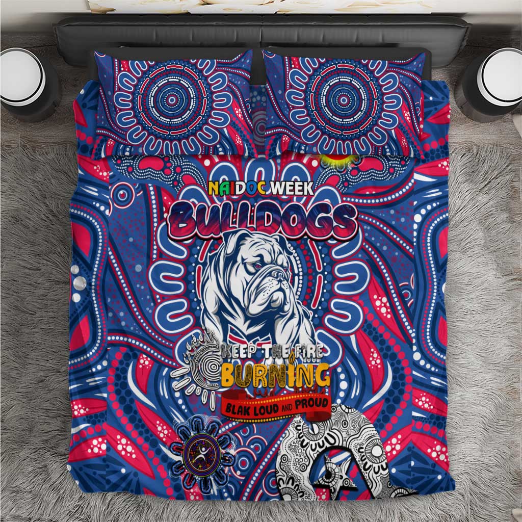 Western Bulldogs NAIDOC Week 2024 Bedding Set Mascot Football