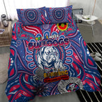 Western Bulldogs NAIDOC Week 2024 Bedding Set Mascot Football