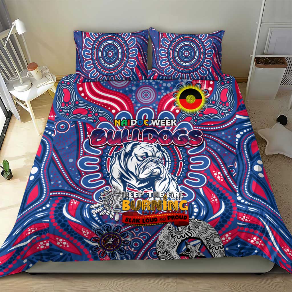 Western Bulldogs NAIDOC Week 2024 Bedding Set Mascot Football