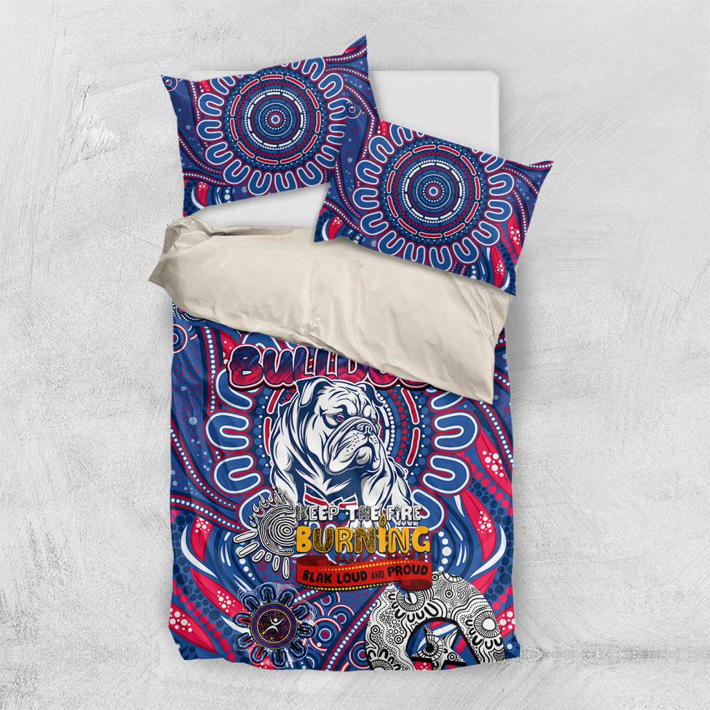 Western Bulldogs NAIDOC Week 2024 Bedding Set Mascot Football