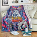 Western Bulldogs NAIDOC Week 2024 Blanket Mascot Football