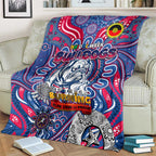 Western Bulldogs NAIDOC Week 2024 Blanket Mascot Football