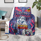 Western Bulldogs NAIDOC Week 2024 Blanket Mascot Football