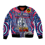 Custom Western Bulldogs NAIDOC Week 2024 Bomber Jacket Mascot Football
