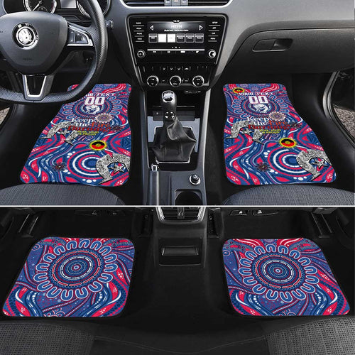 Western Bulldogs NAIDOC Week 2024 Car Mats Mascot Football