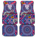 Western Bulldogs NAIDOC Week 2024 Car Mats Mascot Football