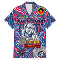 Custom Western Bulldogs NAIDOC Week 2024 Family Matching Mermaid Dress and Hawaiian Shirt Mascot Football