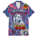 Custom Western Bulldogs NAIDOC Week 2024 Hawaiian Shirt Mascot Football