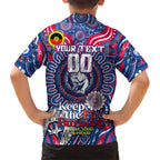 Custom Western Bulldogs NAIDOC Week 2024 Hawaiian Shirt Mascot Football