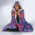 Western Bulldogs NAIDOC Week 2024 Hooded Blanket Mascot Football