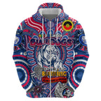 Custom Western Bulldogs NAIDOC Week 2024 Hoodie Mascot Football