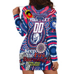 Custom Western Bulldogs NAIDOC Week 2024 Hoodie Dress Mascot Football
