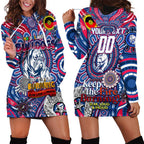 Custom Western Bulldogs NAIDOC Week 2024 Hoodie Dress Mascot Football