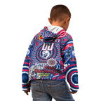 Custom Western Bulldogs NAIDOC Week 2024 Kid Hoodie Mascot Football