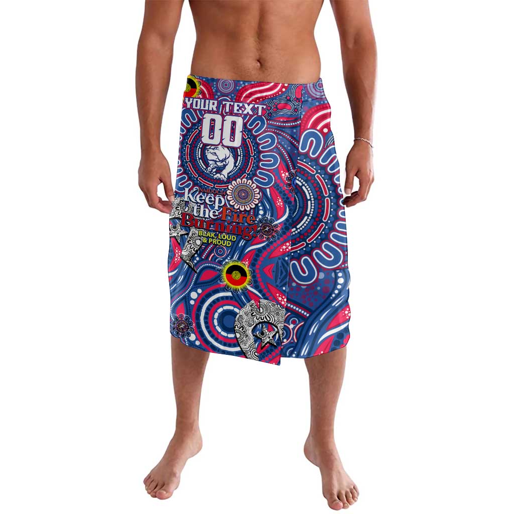 Custom Western Bulldogs NAIDOC Week 2024 Lavalava Mascot Football