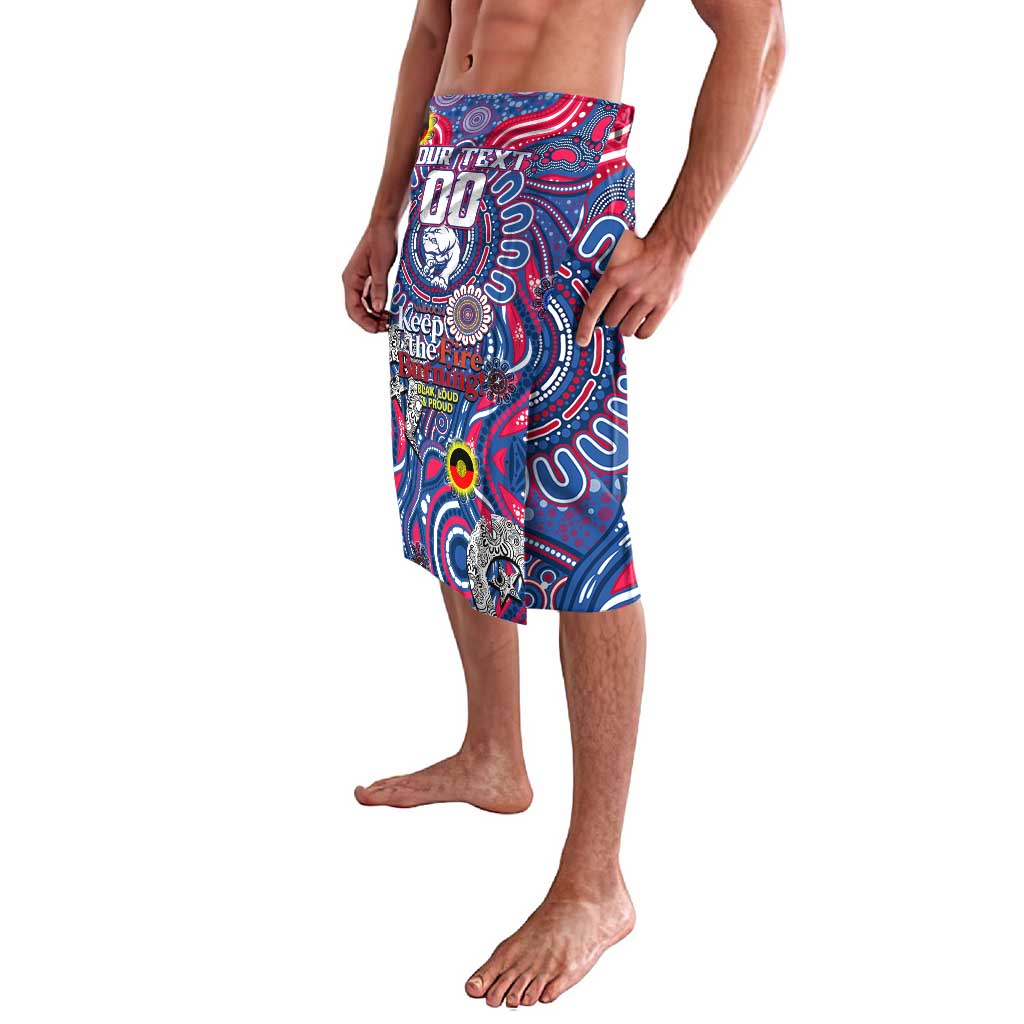 Custom Western Bulldogs NAIDOC Week 2024 Lavalava Mascot Football