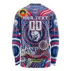 Custom Western Bulldogs NAIDOC Week 2024 Long Sleeve Shirt Mascot Football