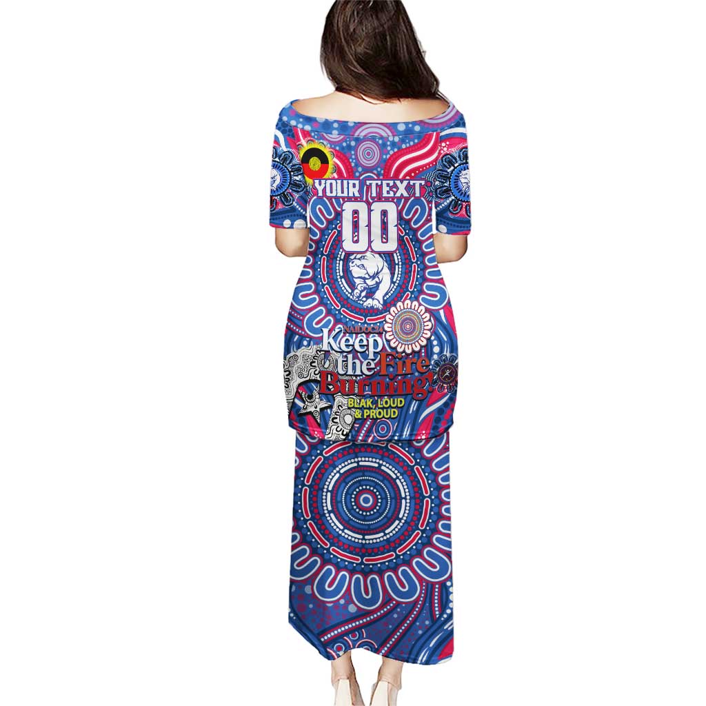 Custom Western Bulldogs NAIDOC Week 2024 Puletasi Mascot Football
