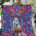 Western Bulldogs NAIDOC Week 2024 Quilt Mascot Football