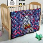 Western Bulldogs NAIDOC Week 2024 Quilt Mascot Football
