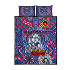 Western Bulldogs NAIDOC Week 2024 Quilt Bed Set Mascot Football