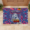 Western Bulldogs NAIDOC Week 2024 Rubber Doormat Mascot Football