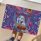 Western Bulldogs NAIDOC Week 2024 Rubber Doormat Mascot Football