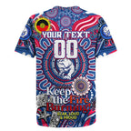 Custom Western Bulldogs NAIDOC Week 2024 Rugby Jersey Mascot Football