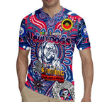 Custom Western Bulldogs NAIDOC Week 2024 Rugby Jersey Mascot Football