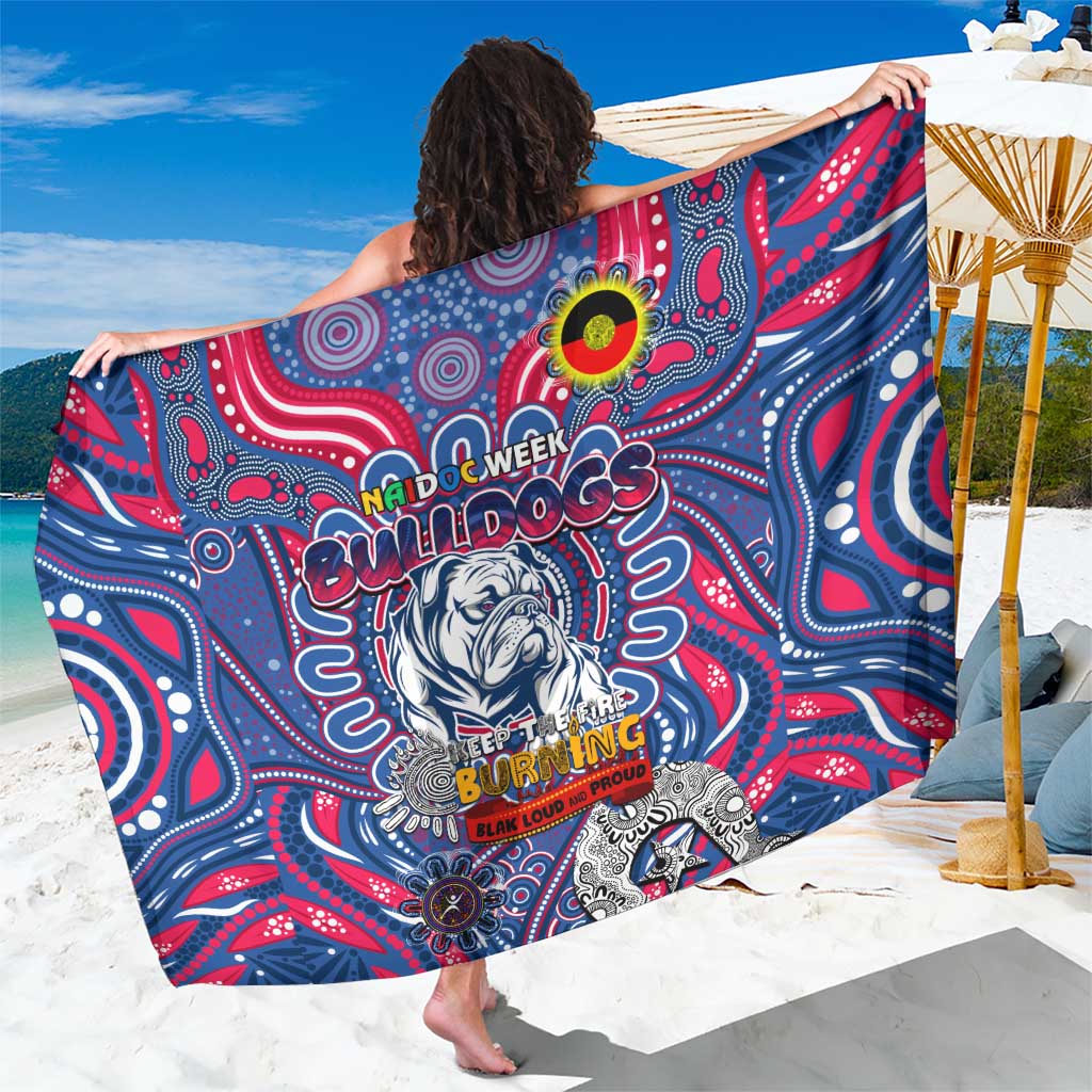 Western Bulldogs NAIDOC Week 2024 Sarong Mascot Football