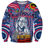 Custom Western Bulldogs NAIDOC Week 2024 Sweatshirt Mascot Football