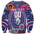 Custom Western Bulldogs NAIDOC Week 2024 Sweatshirt Mascot Football