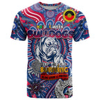 Custom Western Bulldogs NAIDOC Week 2024 T Shirt Mascot Football