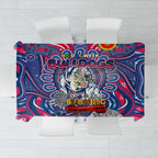 Western Bulldogs NAIDOC Week 2024 Tablecloth Mascot Football