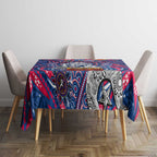 Western Bulldogs NAIDOC Week 2024 Tablecloth Mascot Football