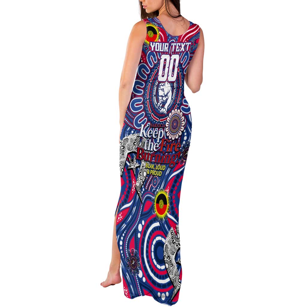 Custom Western Bulldogs NAIDOC Week 2024 Tank Maxi Dress Mascot Football