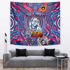 Western Bulldogs NAIDOC Week 2024 Tapestry Mascot Football