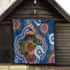 Custom NAIDOC Week 2024 Adelaide Crows Quilt Australia Aboriginal Dot Painting