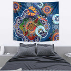 Custom NAIDOC Week 2024 Adelaide Crows Tapestry Australia Aboriginal Dot Painting
