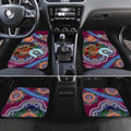 Custom NAIDOC Week 2024 Brisbane Lions Car Mats Australia Aboriginal Dot Painting