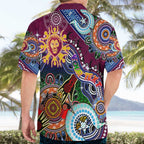 Custom NAIDOC Week 2024 Brisbane Lions Hawaiian Shirt Australia Aboriginal Dot Painting