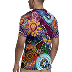Custom NAIDOC Week 2024 Brisbane Lions Rugby Jersey Australia Aboriginal Dot Painting