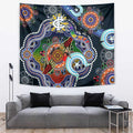 Custom NAIDOC Week 2024 Carlton Blues Tapestry Australia Aboriginal Dot Painting