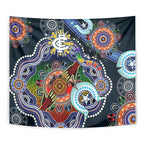 Custom NAIDOC Week 2024 Carlton Blues Tapestry Australia Aboriginal Dot Painting