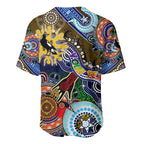 Custom NAIDOC Week 2024 Collingwood Magpies Baseball Jersey Australia Aboriginal Dot Painting