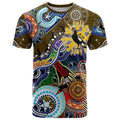 Custom NAIDOC Week 2024 Collingwood Magpies T Shirt Australia Aboriginal Dot Painting