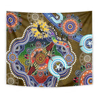 Custom NAIDOC Week 2024 Collingwood Magpies Tapestry Australia Aboriginal Dot Painting
