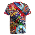Custom NAIDOC Week 2024 Essendon Bombers Rugby Jersey Australia Aboriginal Dot Painting